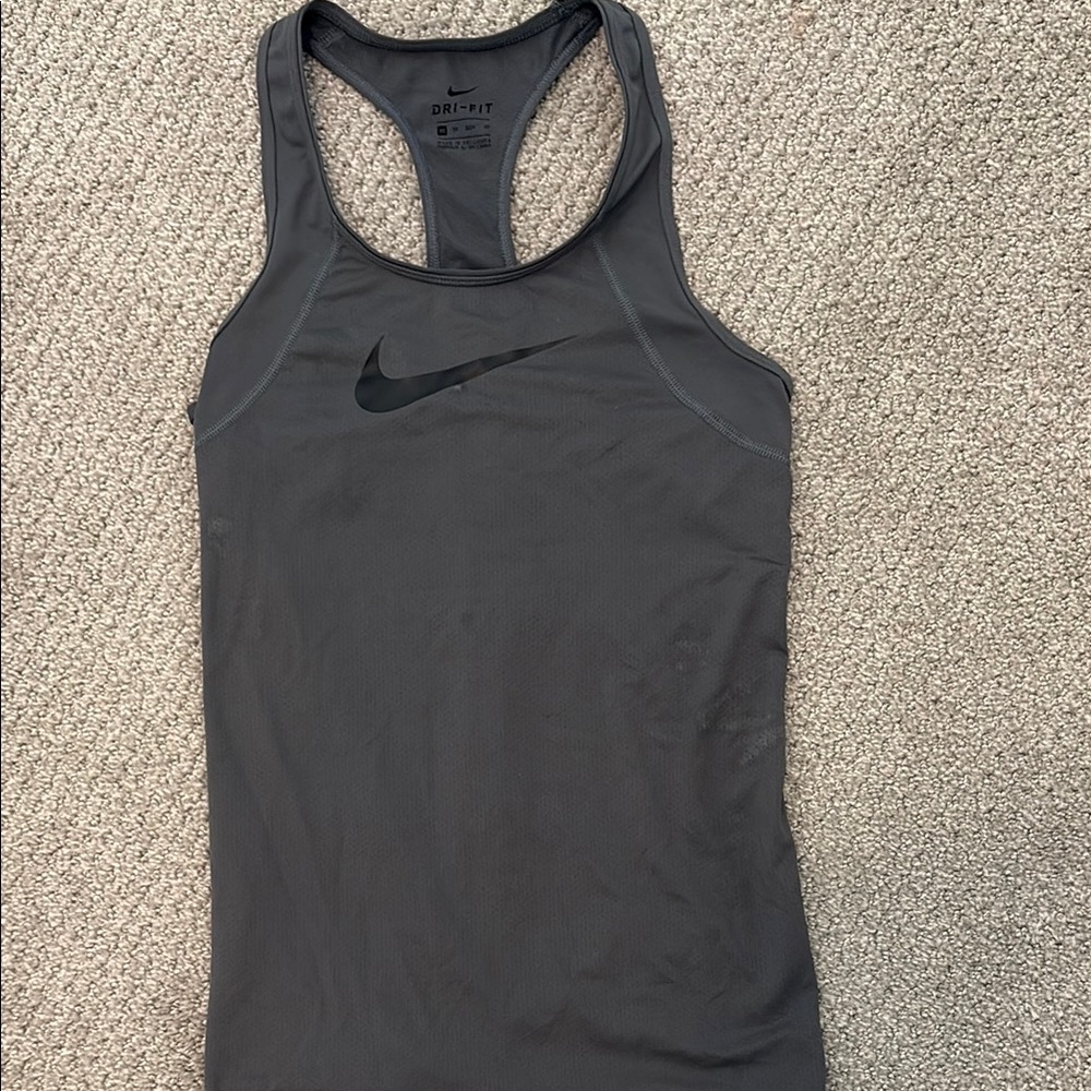 Nike Charcoal Dri-FIT Tank